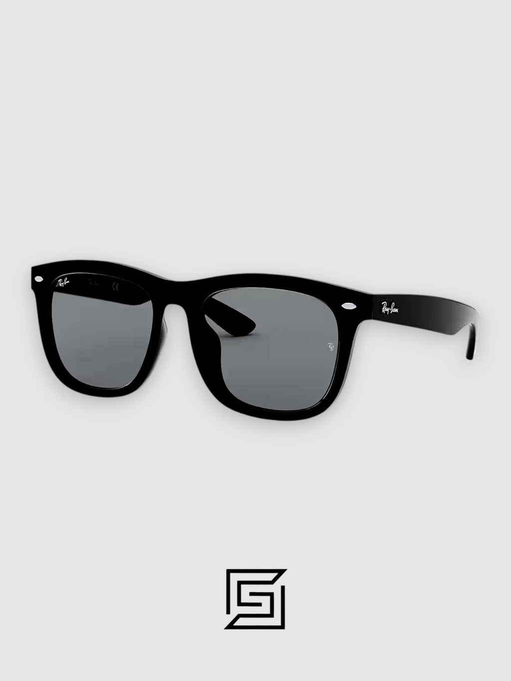 Ray Ban RB4260D Sunglasses Unisex - Matte_Black
