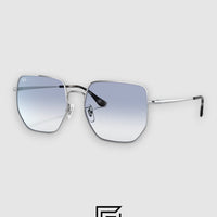 Ray Ban RB3764D Sunglasses Unisex - silver