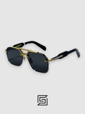 Jacques Marie Mage SILVERTON Sunglasses Men - GOLD_BLACK