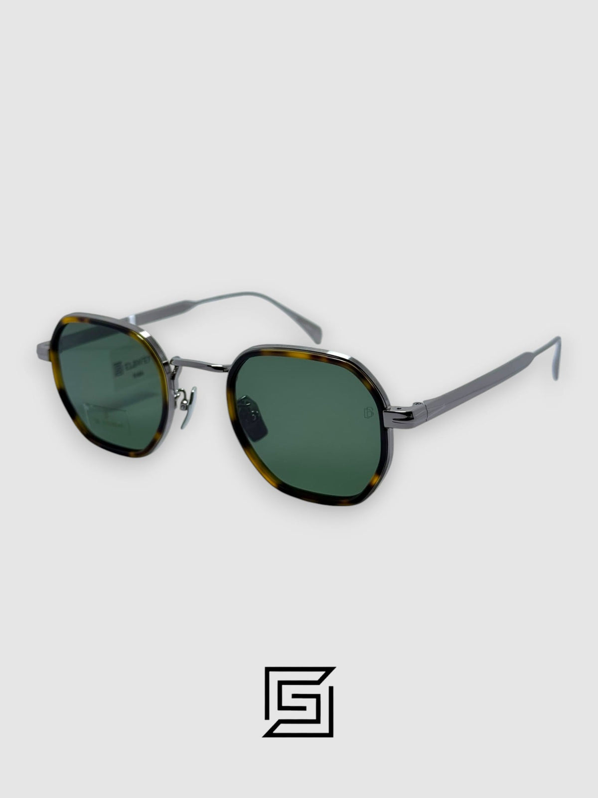 David Beckham DB1097 Sunglasses Men - TIGER-GREEN