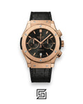Hublot Classic Fusion White – Silver Case – Japanese Quartz – Black Rubber Strap