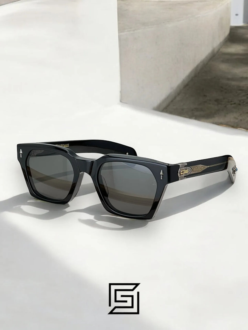 Jacques Marie Mage STERETT sunglasses for men - black