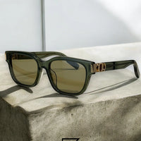 نظارة شمسية DIOR CD ICON S1F 3050 للنساء - خضراء