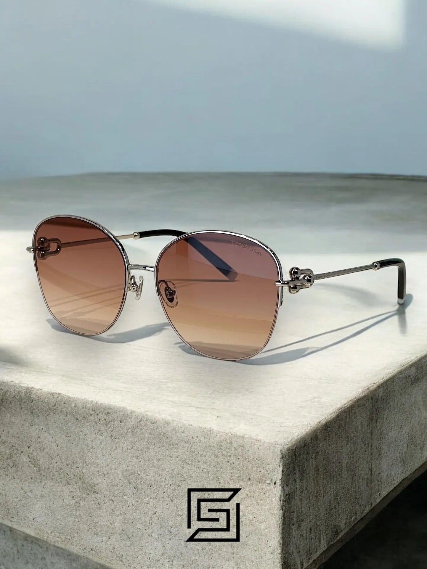 TIFFANY &amp; CO TF3082 Sunglasses For Women - honey