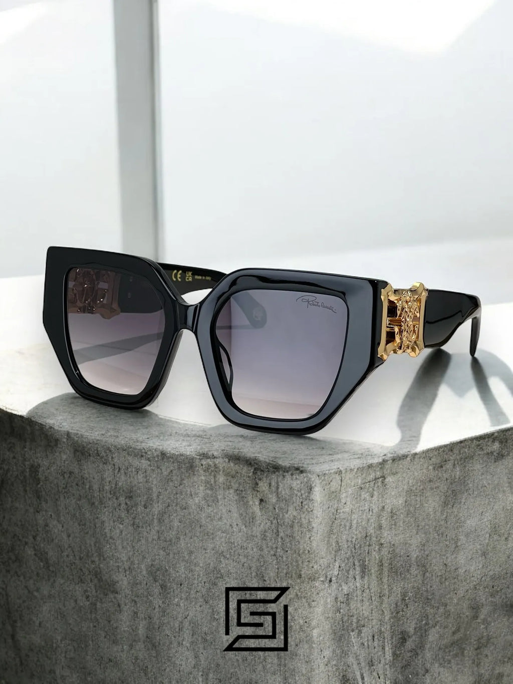 ROBERTO CAVALLI SRC089 Sunglasses For Women - black
