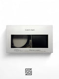 Calvin Klein leather CK SET BELT AND WALLET CK LOGO MODEL 6