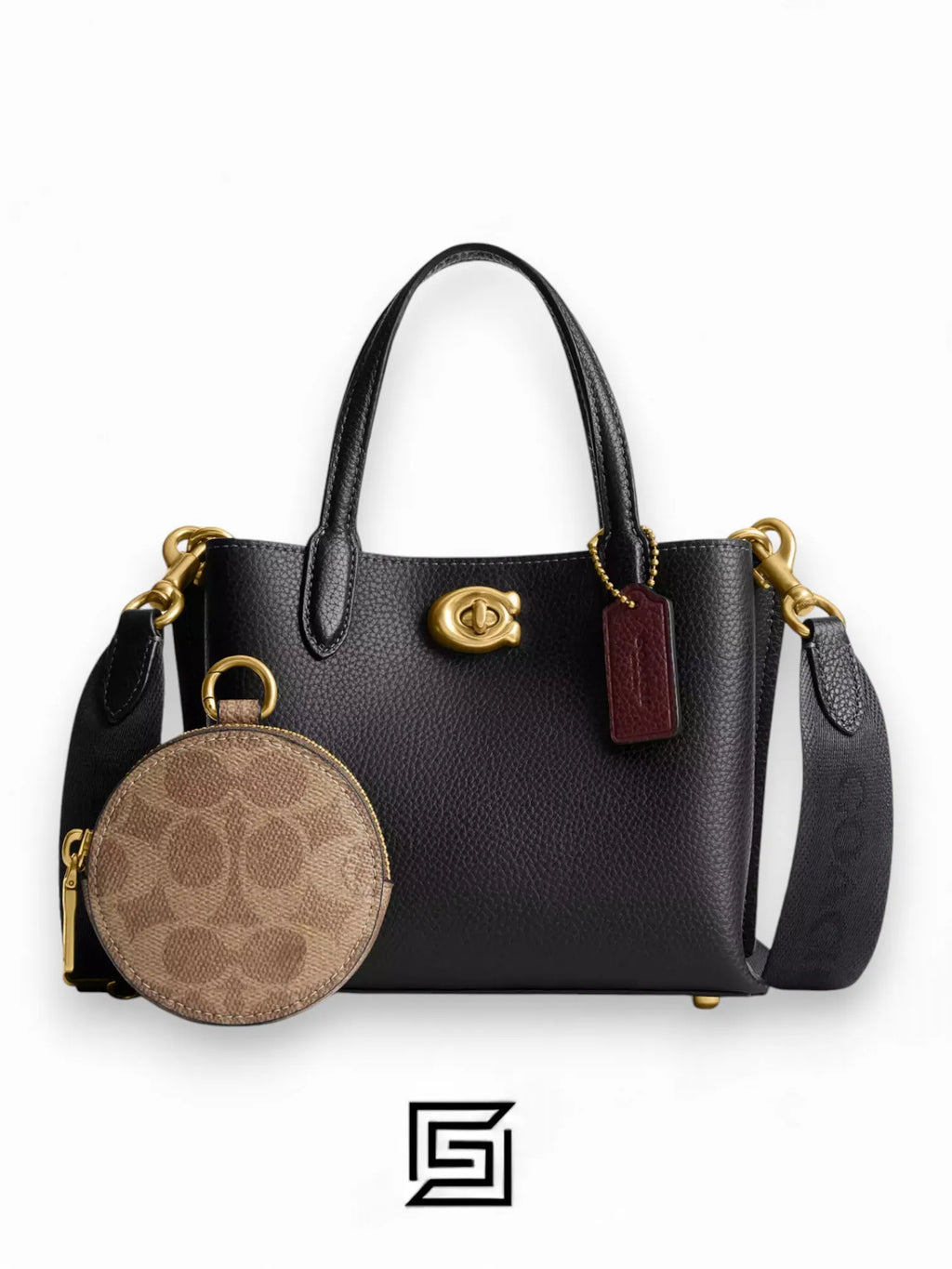 Coach leather WILLOW TOTE BAG 18 CW549