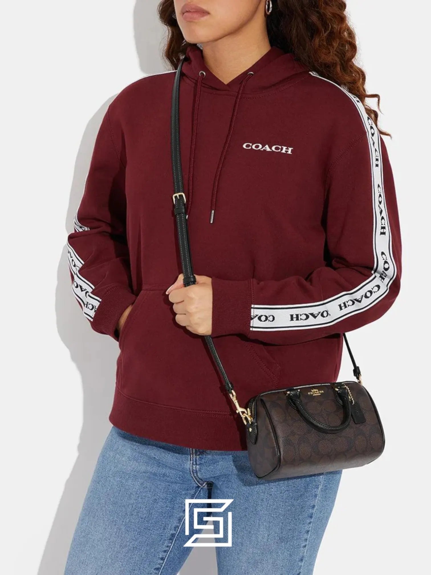 Coach leather Mini Rowan Crossbody Bag Style Number CH469
