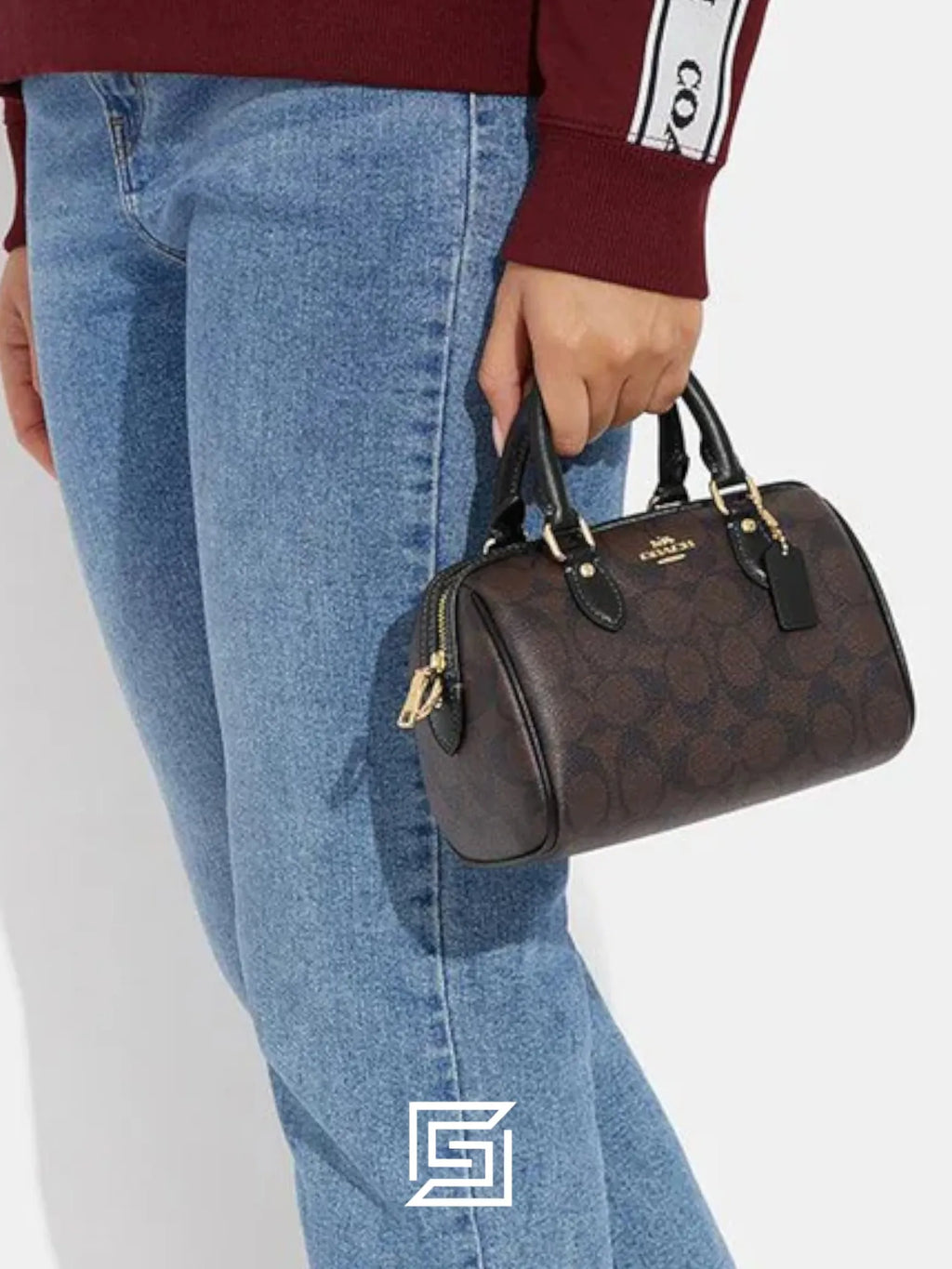 Coach leather Mini Rowan Crossbody Bag Style Number CH469