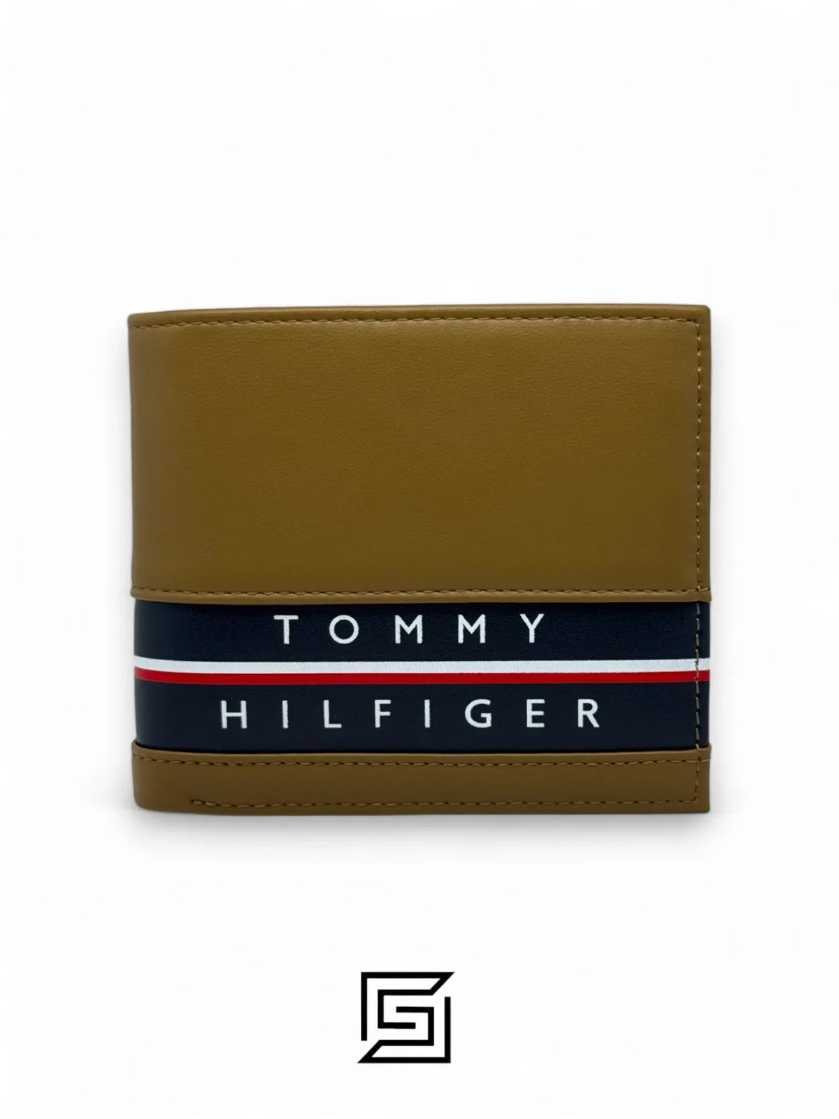 wallets TOMMY SINGLE WALLET W TOMMY HILFIGER BIG LOGO WITH LINE/OLIVE