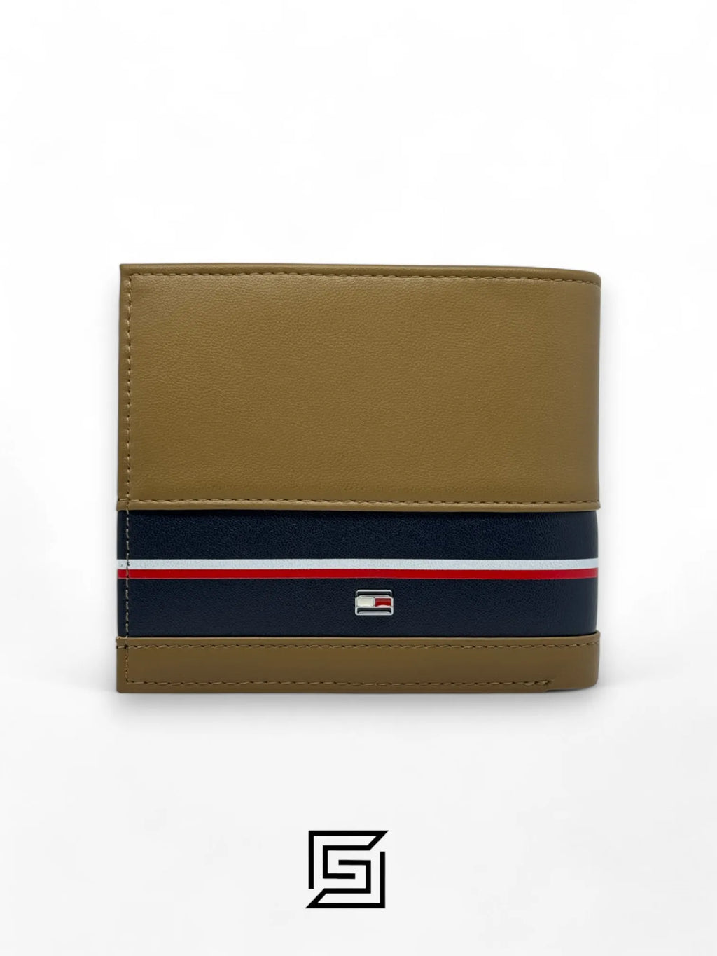 wallets TOMMY SINGLE WALLET W TOMMY HILFIGER BIG LOGO WITH LINE/OLIVE
