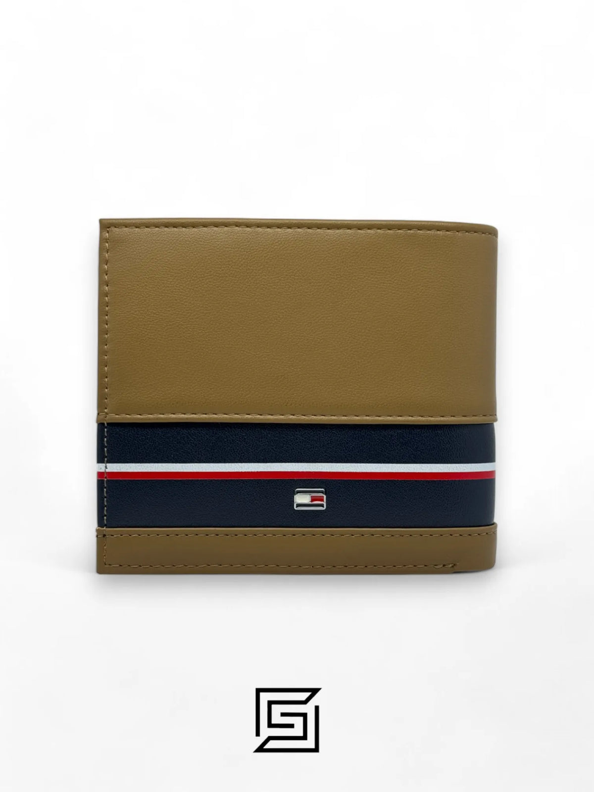 wallets TOMMY SINGLE WALLET W TOMMY HILFIGER BIG LOGO WITH LINE/OLIVE