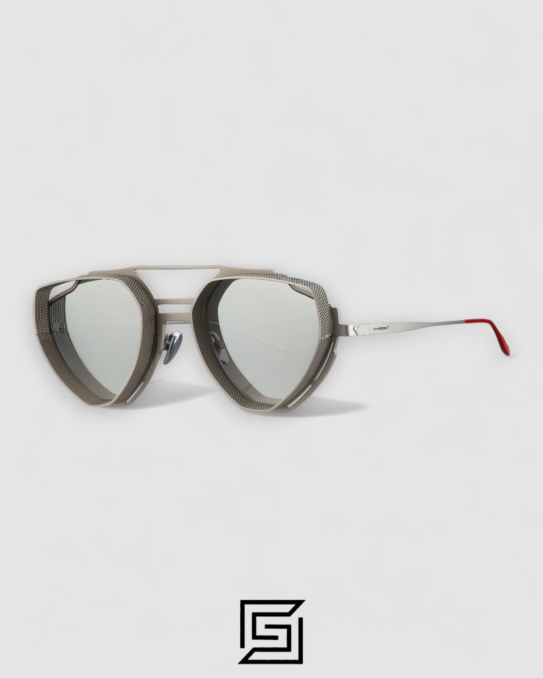 Vysen Enzo - EZ3 Silver Matte Frame Silver Mirror Leanses