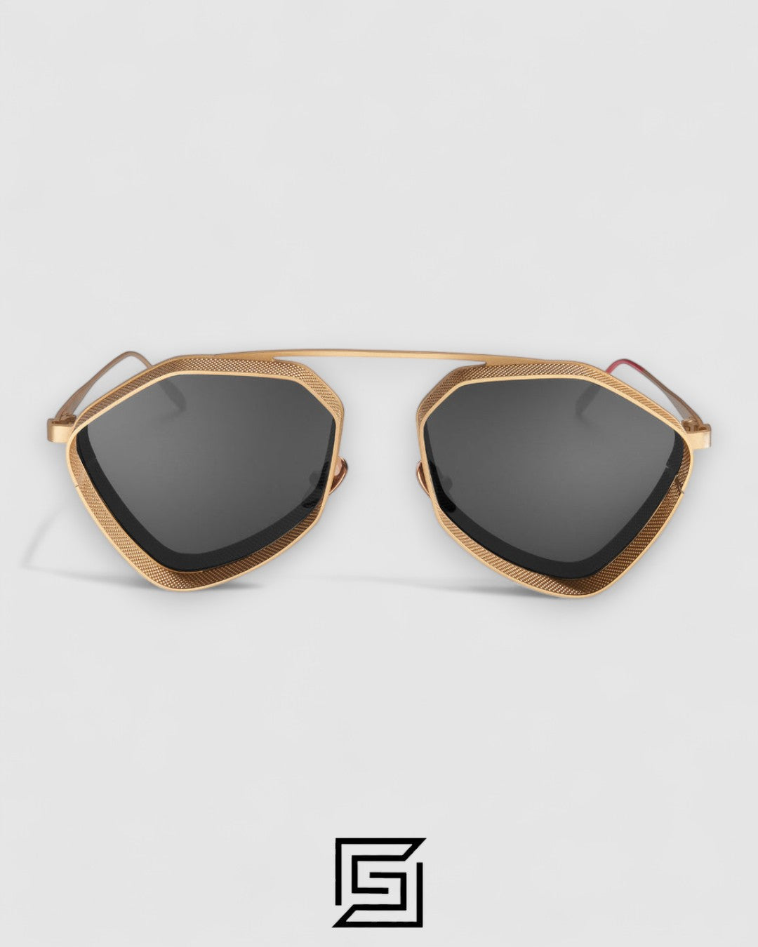 Vysen The Ezy - E4 Gold Matte Frame Black Leanses