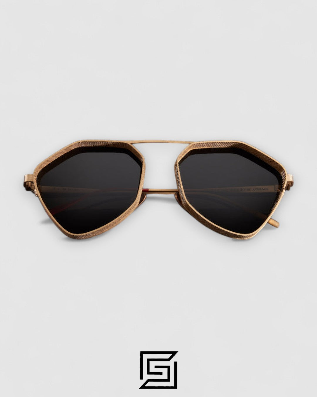 Vysen The Ezy - E4 Gold Matte Frame Black Leanses