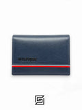 wallets TOMMY SINGLE CREDIT HILFIGER LINE WITH METAL LOGO/BLUE