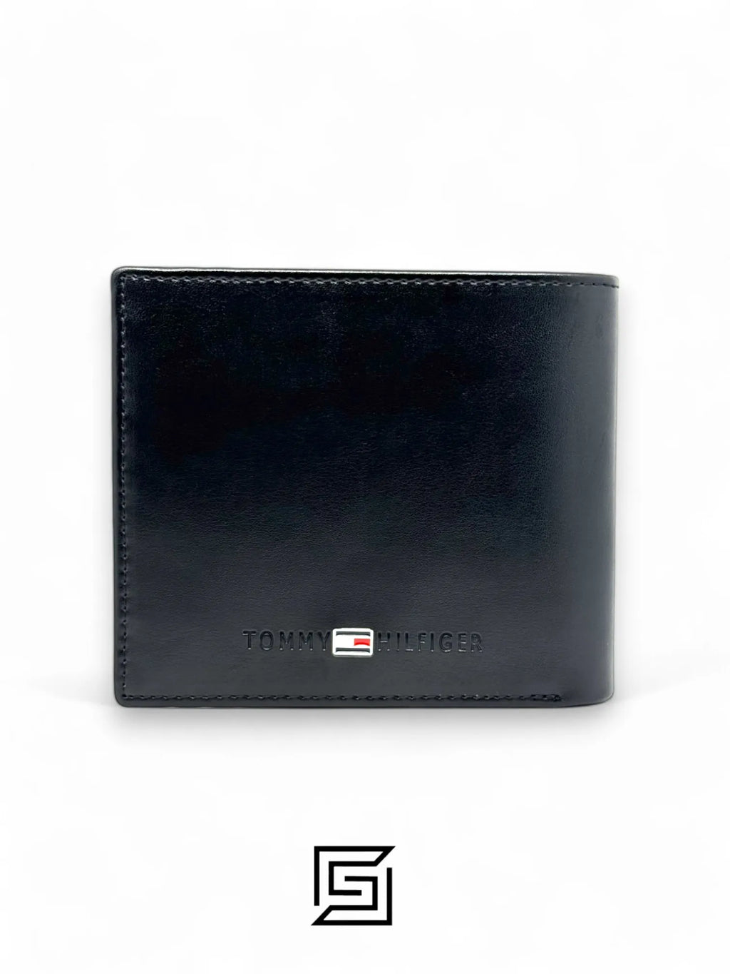 wallets TOMMY SINGLE WALLET W LINE IN MIDDLE RIGHT/BLACK