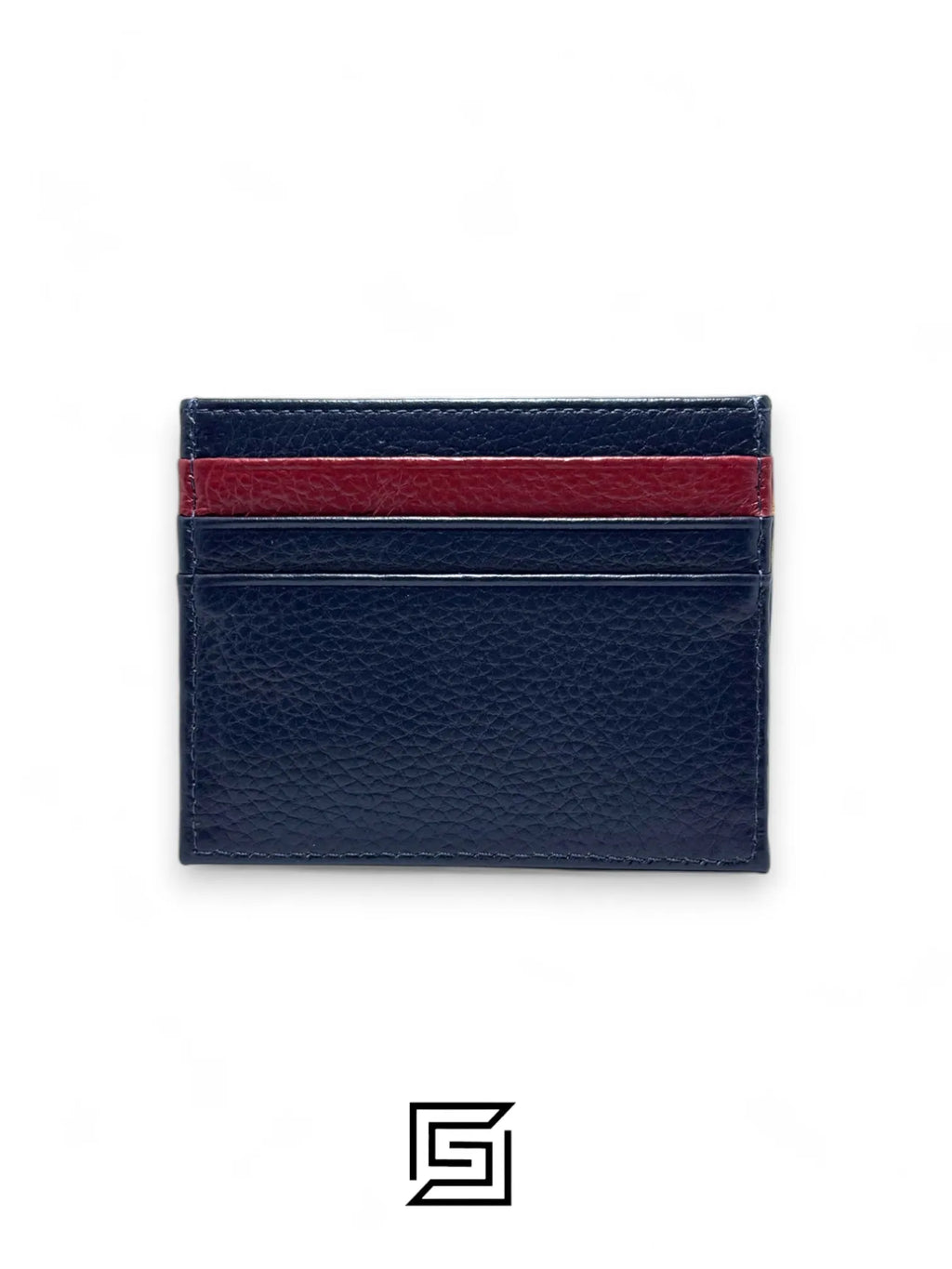 Tommy wallets PASSCASE 3 PCS HALF SOFT PATTERN ONE LINE/BLUE