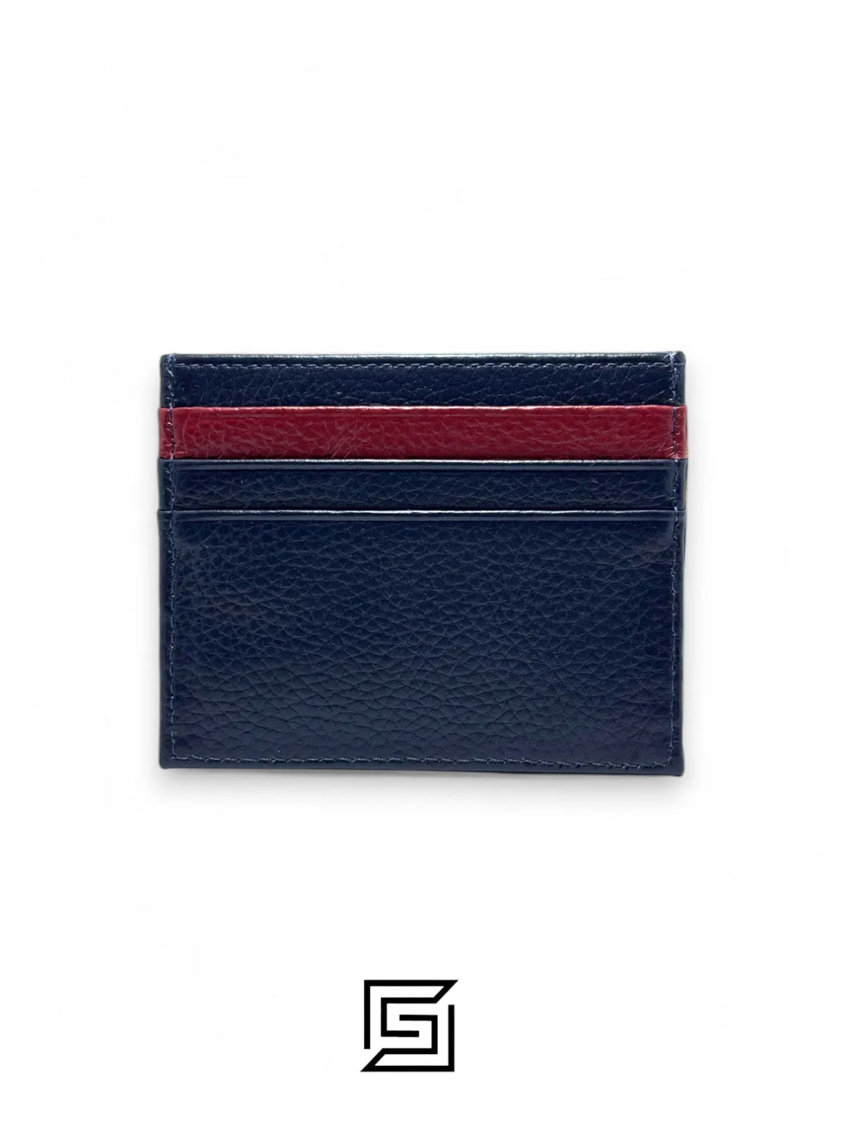 Tommy wallets PASSCASE 3 PCS HALF SOFT PATTERN ONE LINE/BLUE