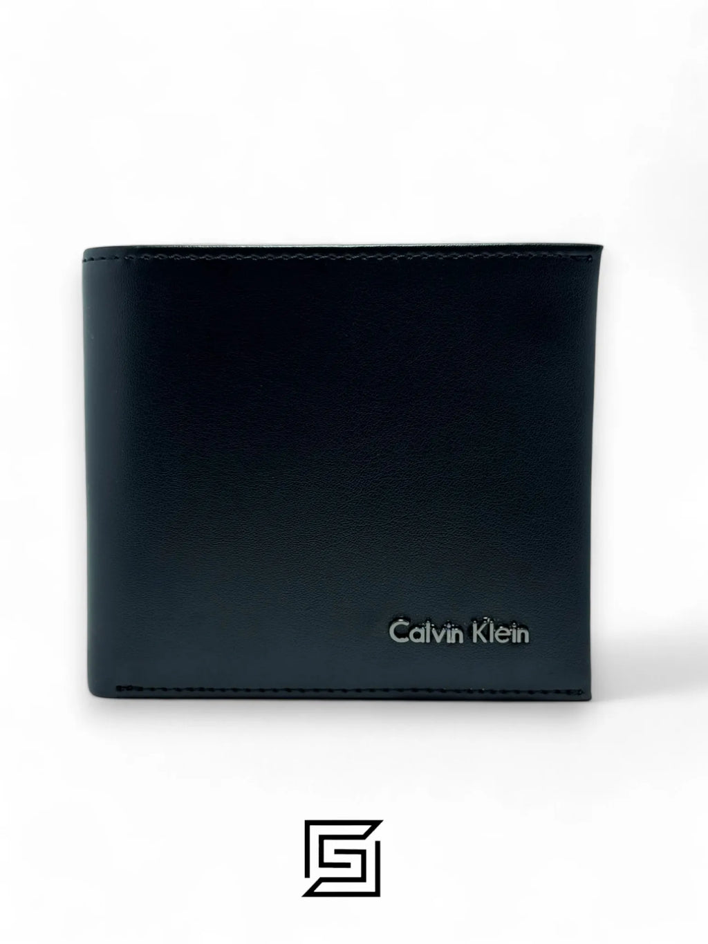 Calvin Klein leather CK SET BELT AND WALLET CK LOGO BIG BOX MODEL 2