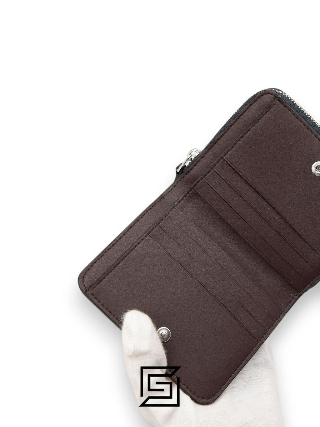 Coach Billfold With Strawberry Print CT908 Black
