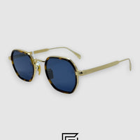 David Beckham DB1097 Sunglasses Men - TIGER/DARK BLUE