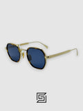 David Beckham DB1097 Sunglasses Men - TIGER/DARK BLUE