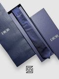 Dior - Navy Blue Color With CD Couture Logo Italian Style