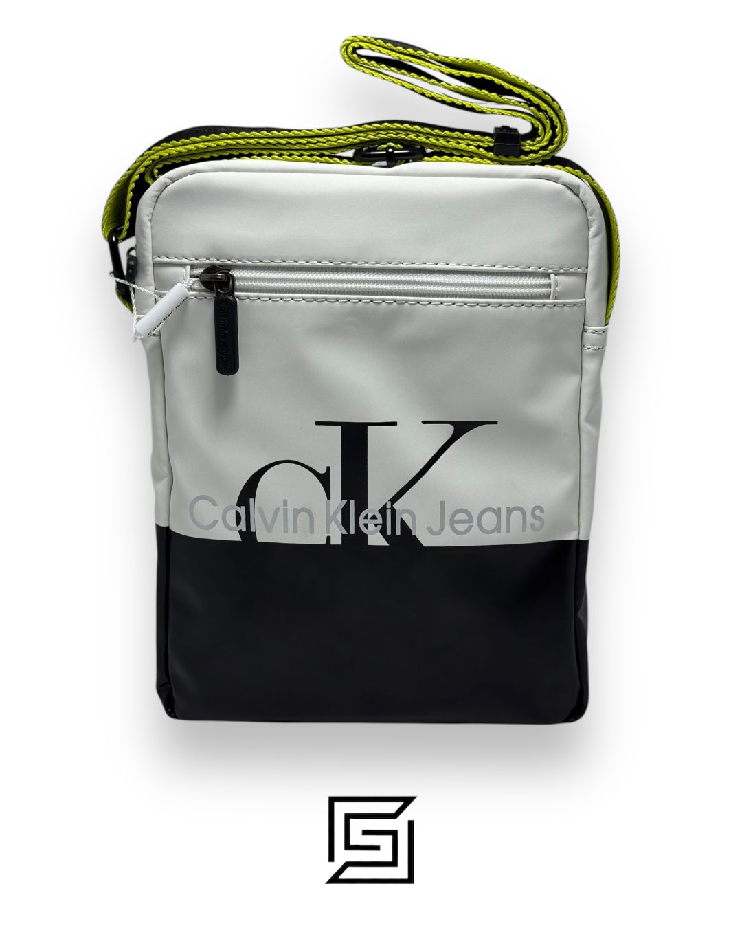 Ck Cross Bag Bg4-572 أبيض - أسود