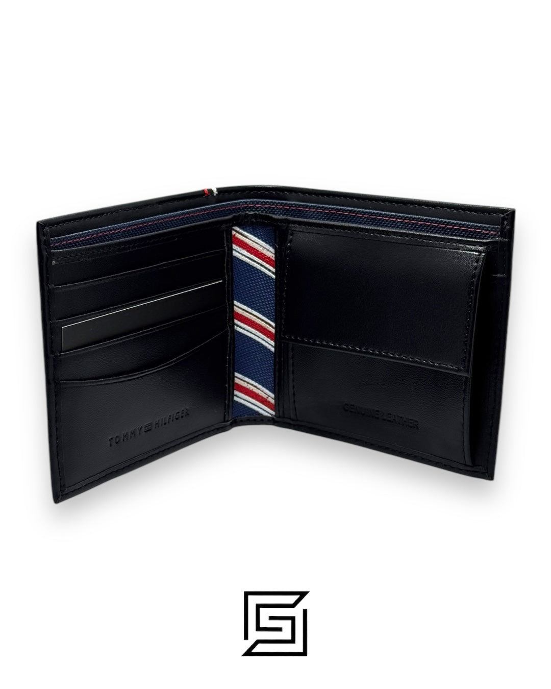 PASSCASE 3 PCS ICON METAL LOGO With PEN/BLACK