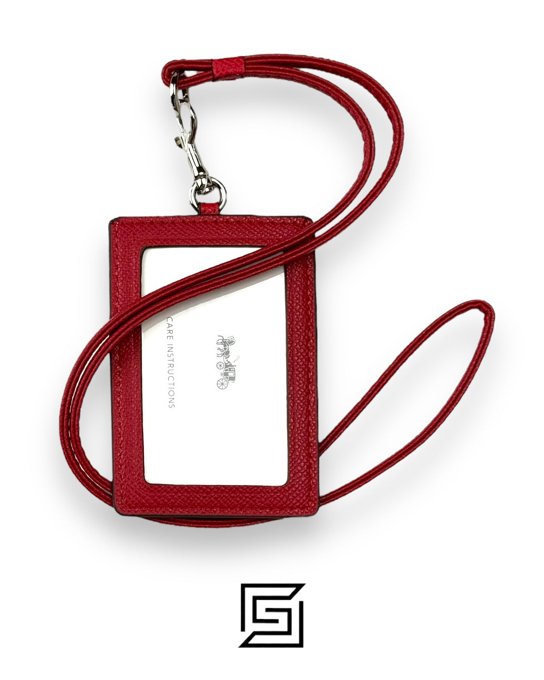 Coach 23679 Fruit Print ID Lanyard Chalk Multi