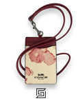 ID lanyard with Fllowers print C8685