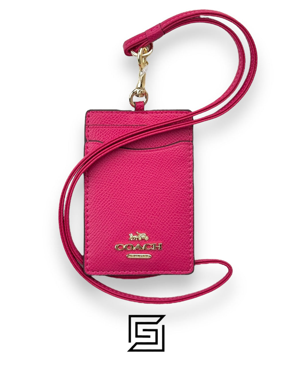 COACH حبل تعليق بطاقة الهوية مجدد 57311