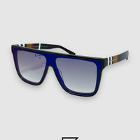 Burberry BE4280 Sunglasses Unisex - BLACK-BLUE