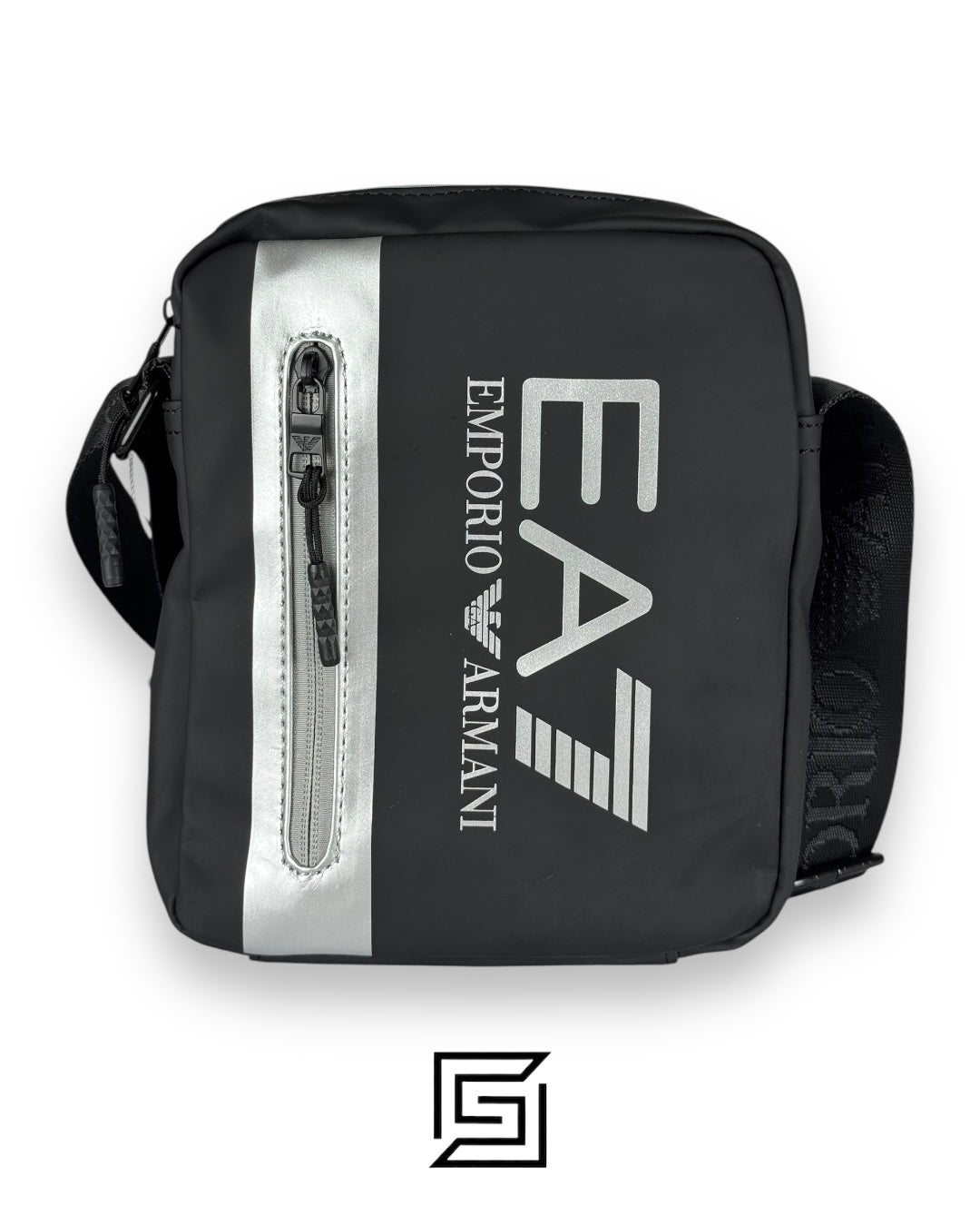 EA10004 CROSS BAG BLACK SILVER