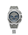 Audemars Piguet Royal Oak Offshore Grey & Blue – Automatic – Rubber Strap