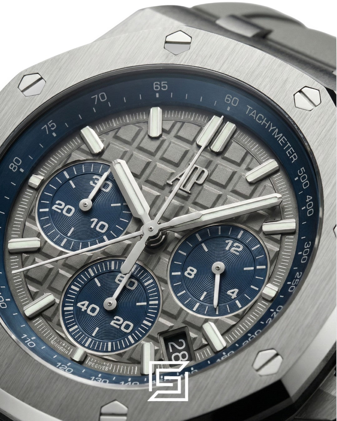 Audemars Piguet Royal Oak Offshore Grey & Blue – Automatic – Rubber Strap