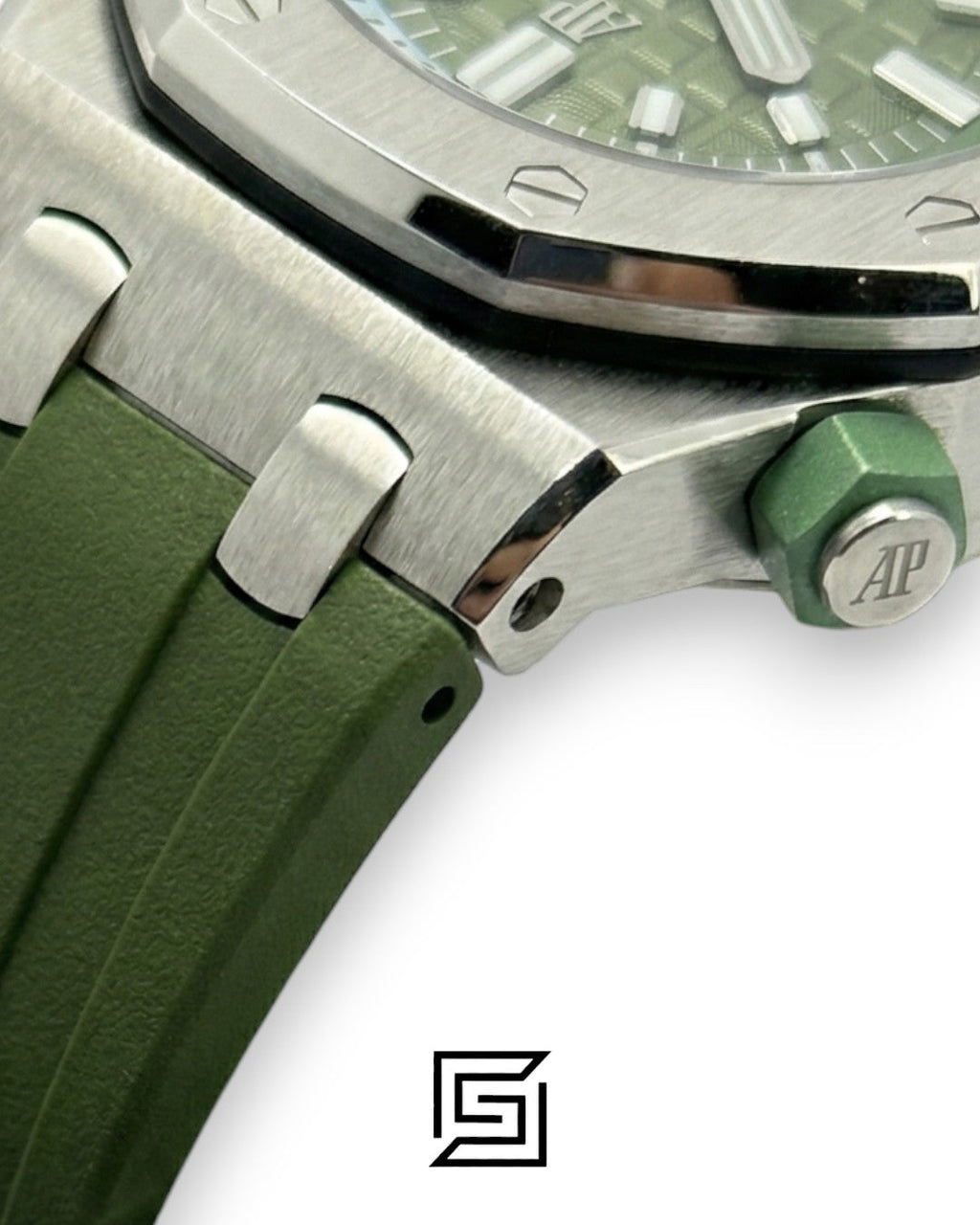 Royal oak offshore WF0851 automatic flat-r/green - green