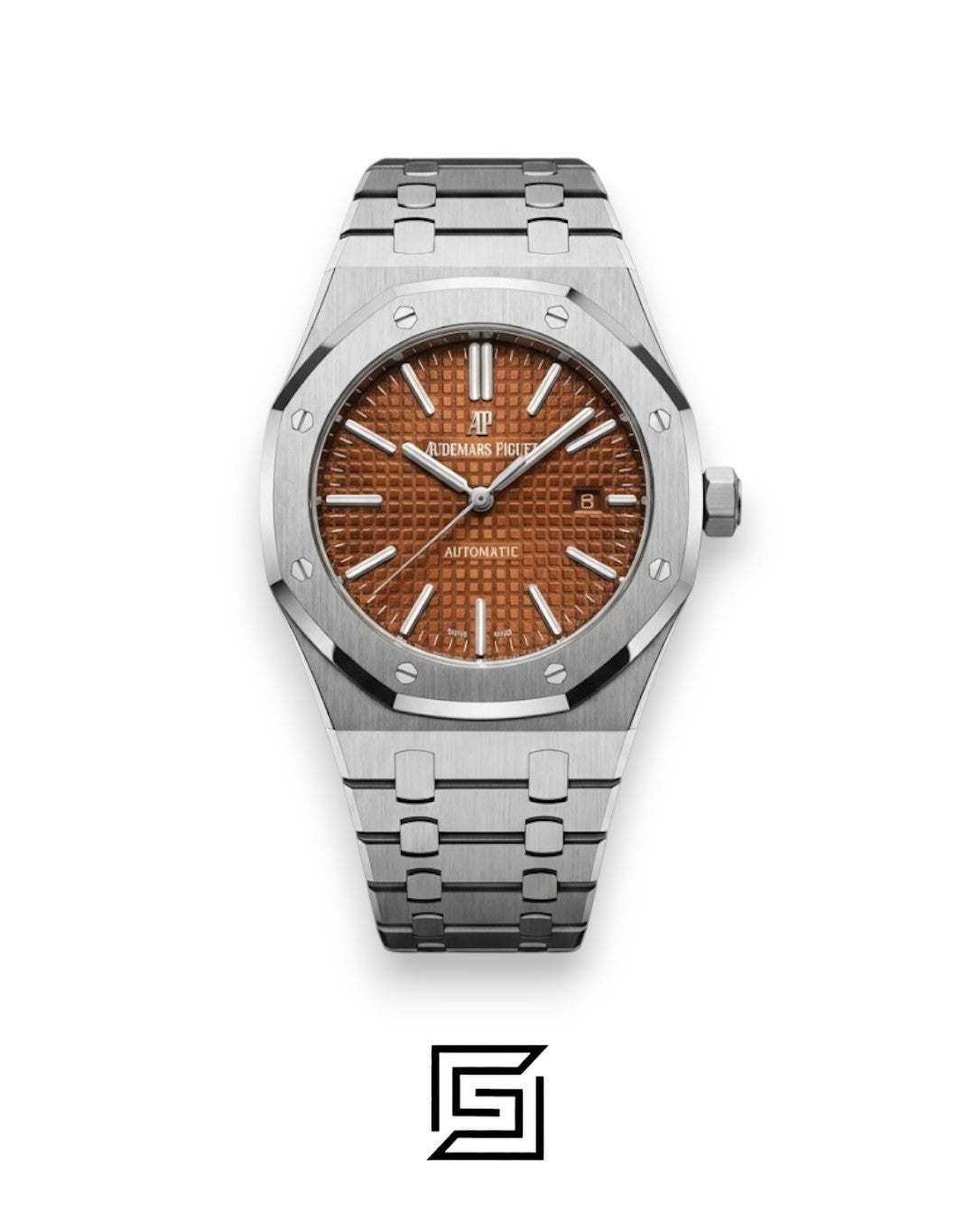 Royal Oak WF0851 Automatic Stainless Steel 316 with Brown Flat Tapisserie Dial