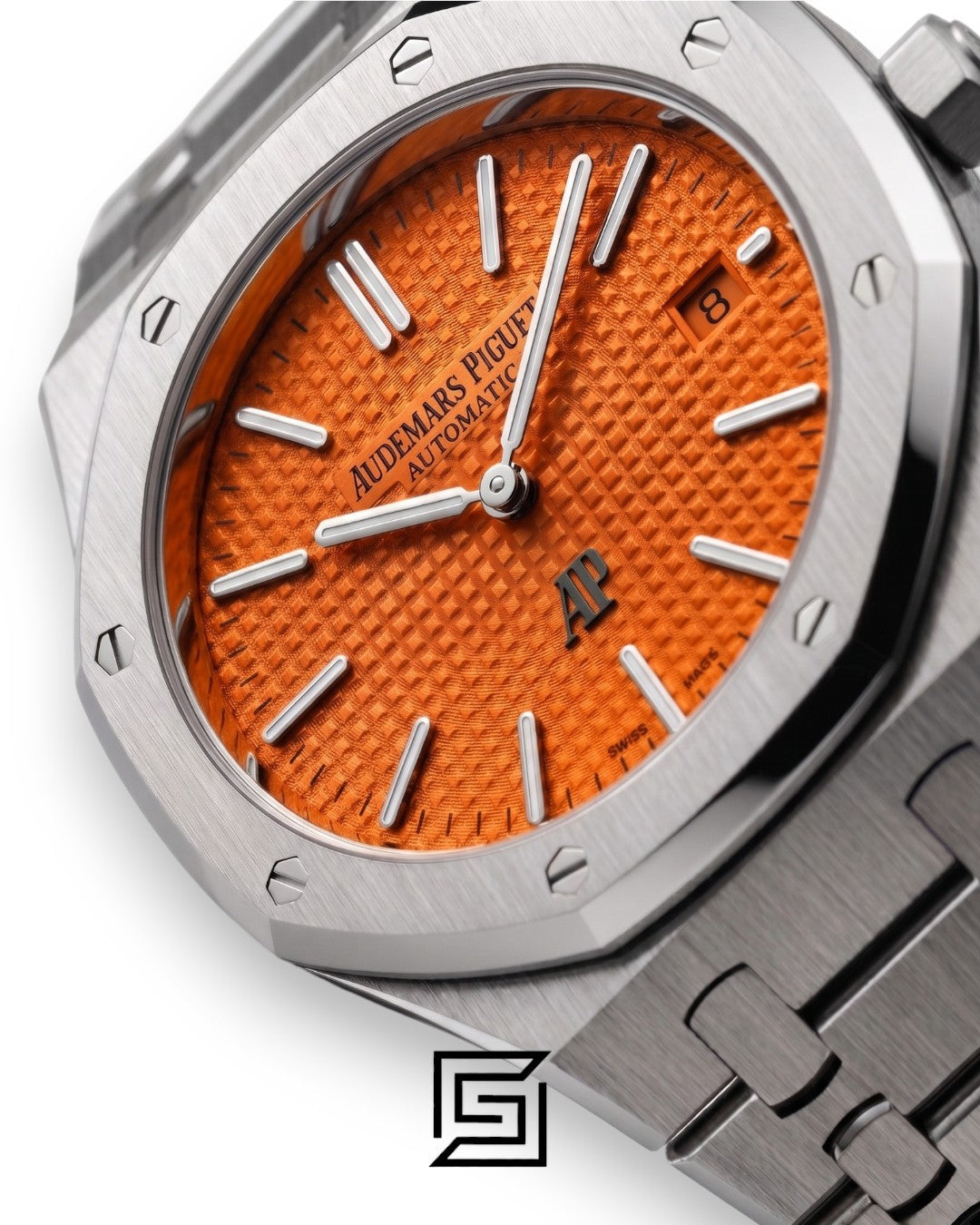 Royal Oak WF0851 Automatic Stainless Steel 316 with Coral Red Flat Tapisserie Dial