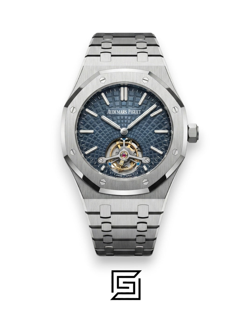 Royal Oak WF0851 Automatic Tourbillon Blue Dial – Steel Bracelet
