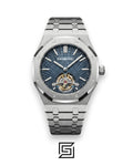 Royal Oak WF0851 Automatic Tourbillon Blue Dial – Steel Bracelet