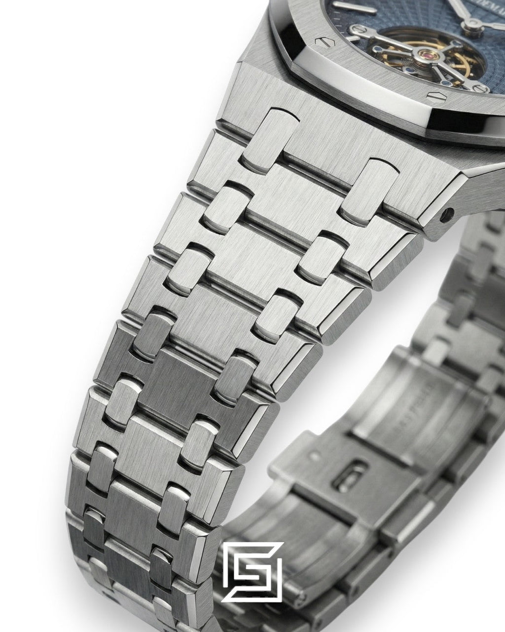Royal Oak WF0851 Automatic Tourbillon Blue Dial – Steel Bracelet