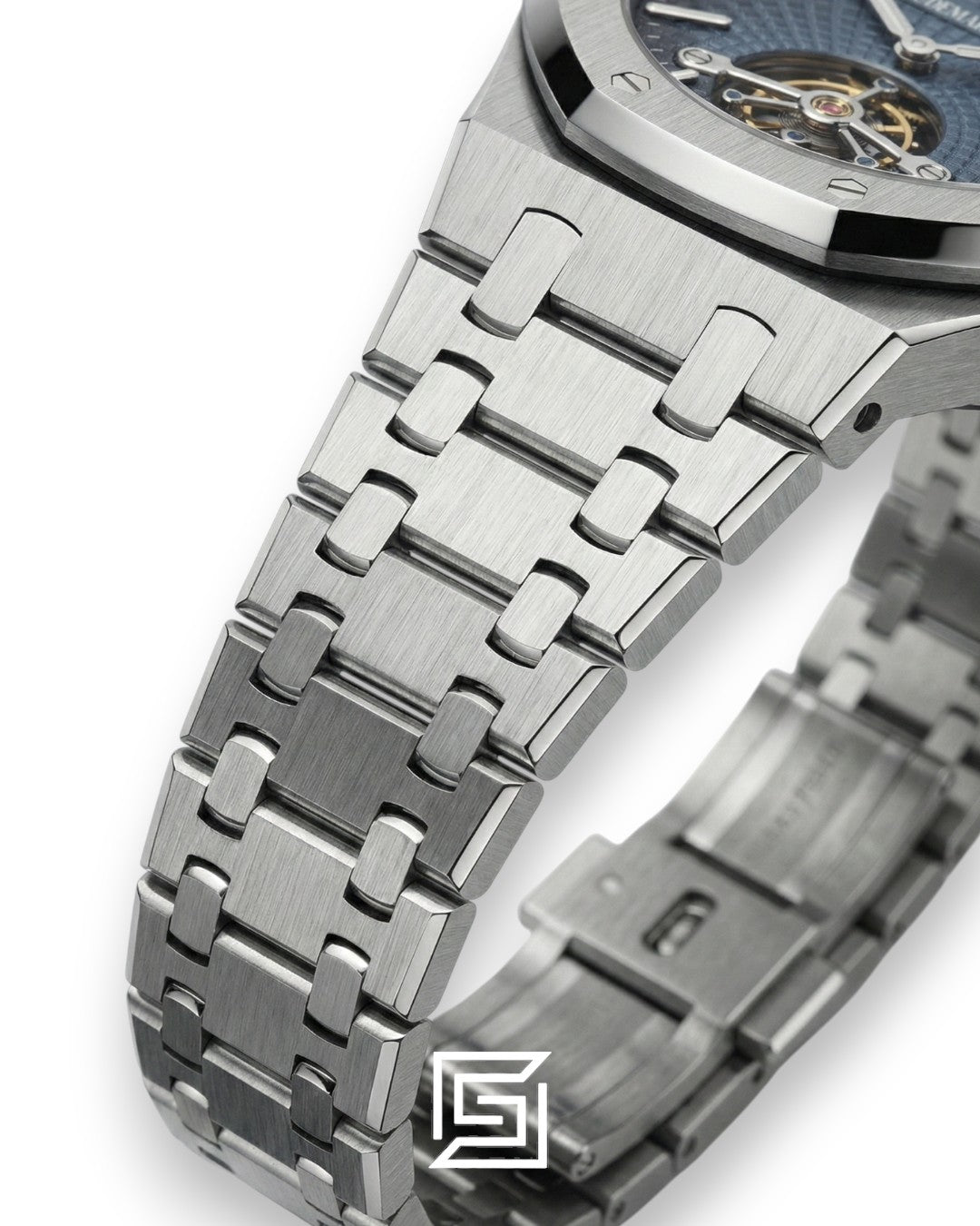 Royal Oak WF0851 Automatic Tourbillon Blue Dial – Steel Bracelet