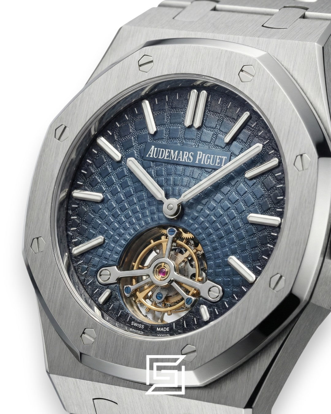 Royal Oak WF0851 Automatic Tourbillon Blue Dial – Steel Bracelet