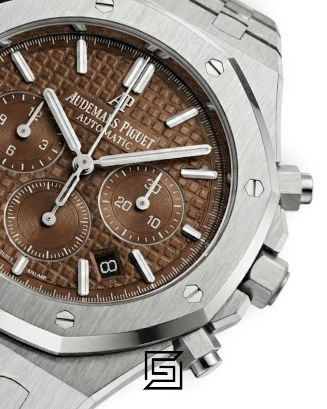 Royal Oak AF1998 Chronograph Brown AP Royal Oak Chronograph AF1998 Brown Dial Stainless Steel - 41mmDial – Stainless Steel