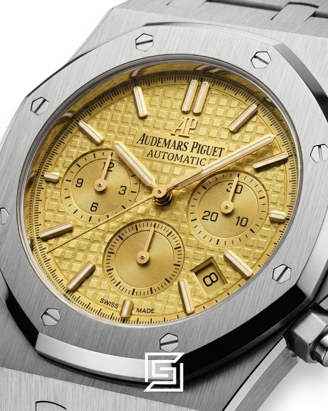 Audemars Piguet Royal Oak Chronograph Champagne Sunburst – Stainless Steel – Quartz