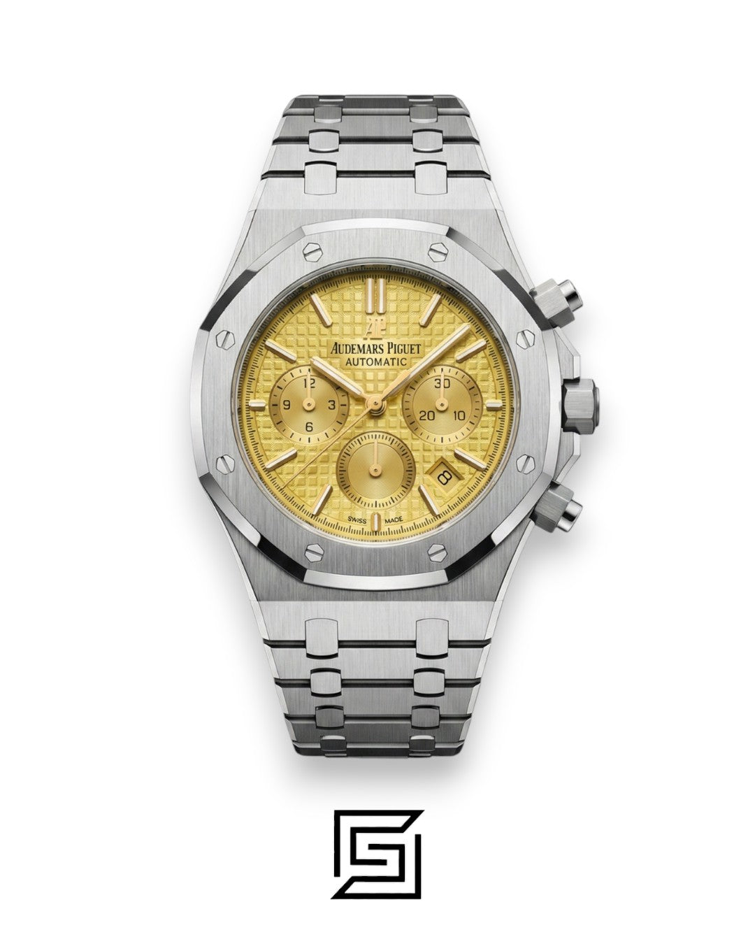 Audemars Piguet Royal Oak Chronograph Champagne Sunburst – Stainless Steel – Quartz