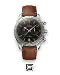 Omega Speedmaster '57 Co-Axial Chronograph – Vintage Black Dial & Brown Leather