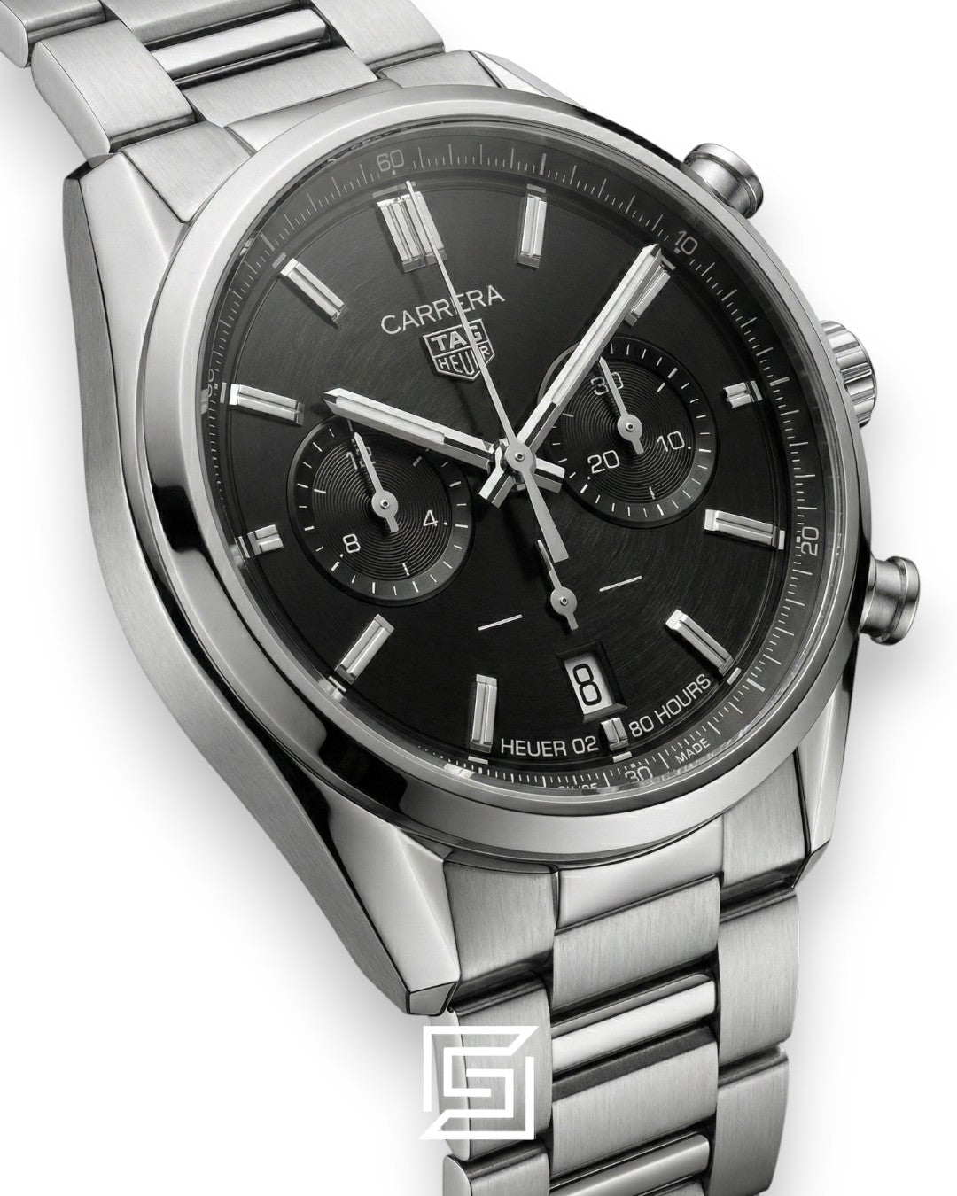 TAG Heuer Carrera Grey Dial Chronograph Stainless Steel Men’s Watch